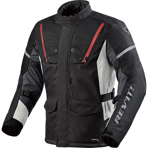 Rev'it! Rev'it Horizon 3 H2O Textile Jacket - Black / Red